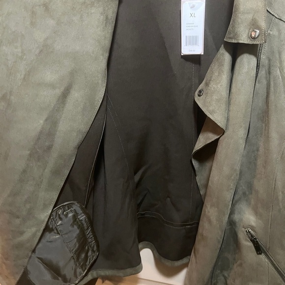 NWT Gorgeous Green Philosophy Coat XL - Picture 7 of 7